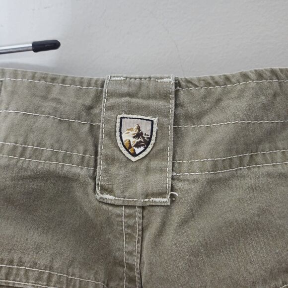 Kuhl Mens Pants 30x32 Born In The Mountains Vintage Patinadye Olive Green Hiking - Picture 12 of 16